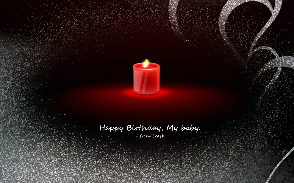Happy Birthday, My Baby.
