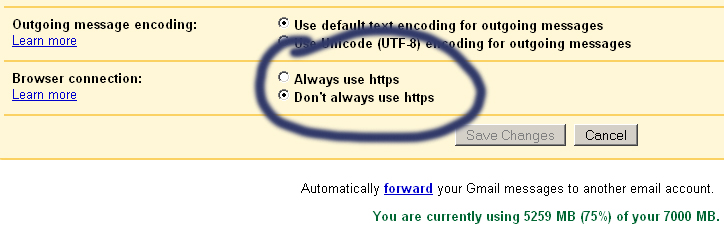 [互联网]Goolge https和Gmail Java手机客户端的兼容问题！