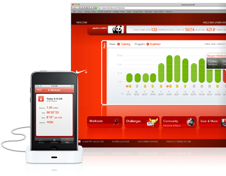 Nike + iPod 还是让我失望了