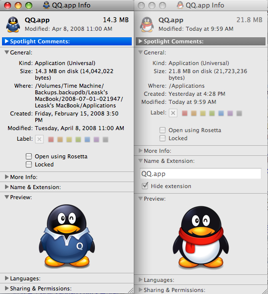 QQ for Mac 更新