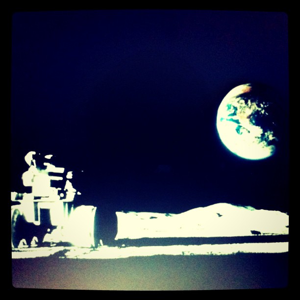 I love this scene from the movie MOON. (Taken with instagram )