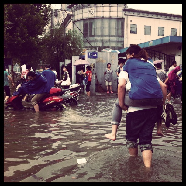 水漫国都。[last week] (Taken with instagram )