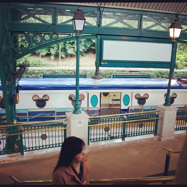 Disney train (Taken with instagram )