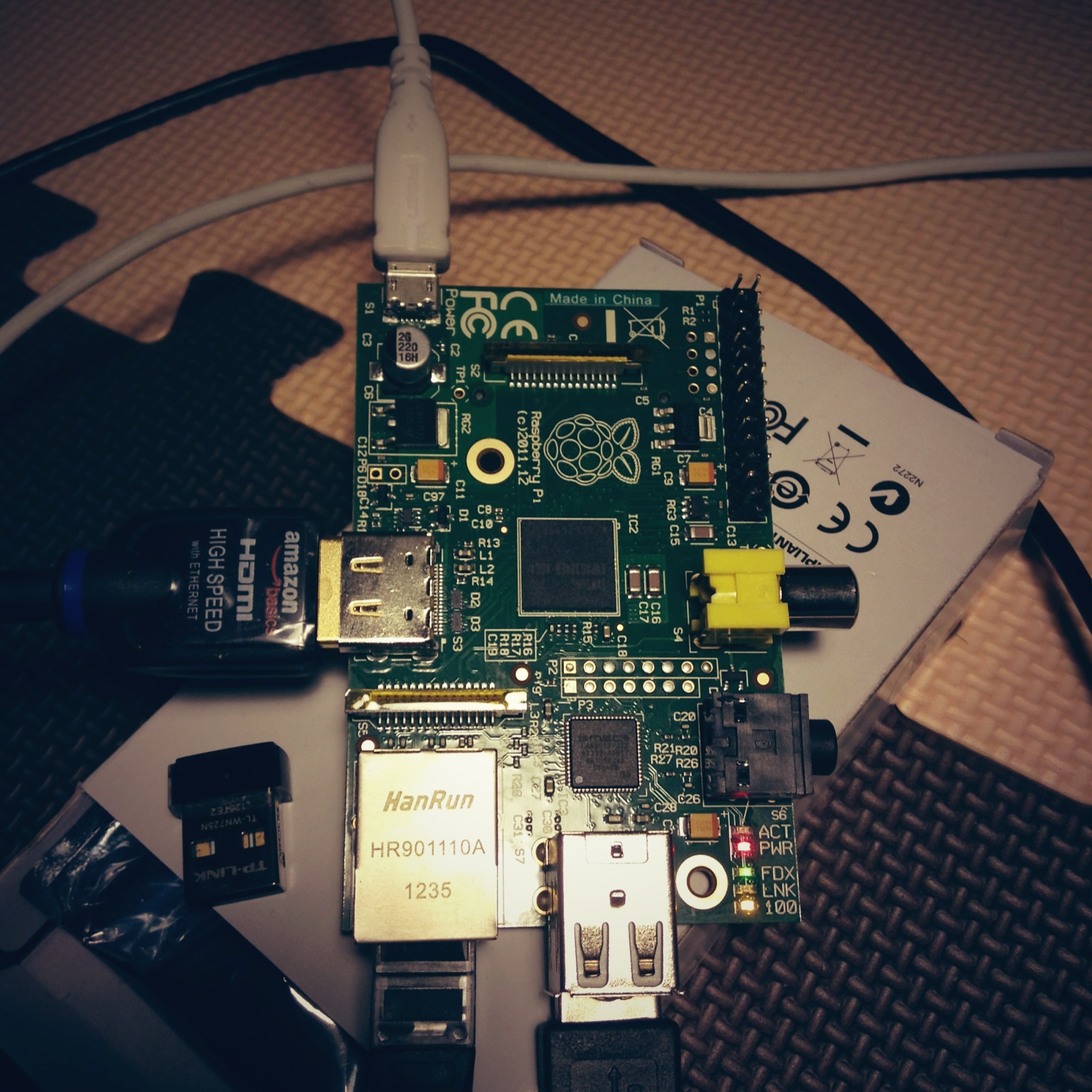 My Raspberry Pi works! at 子时正刻 – View on Path .