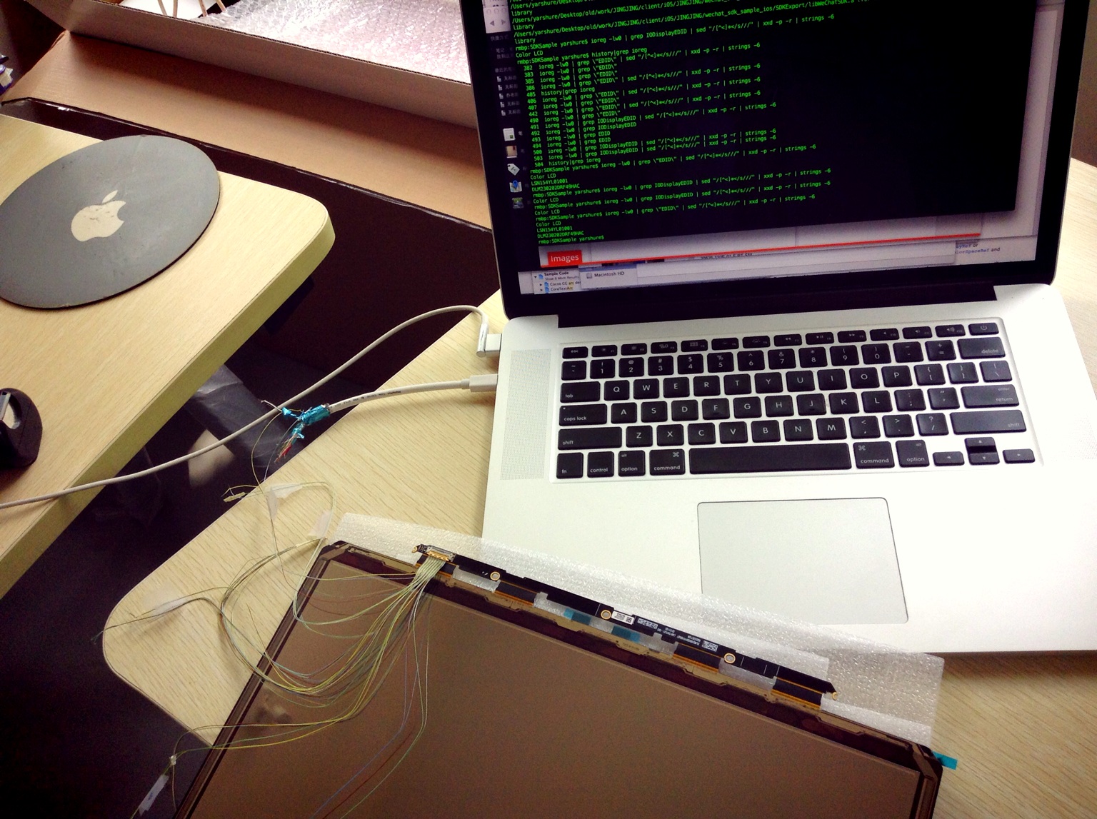 DIY 15" retina display. with Joe, Googol, U0391, and yarshure at 子时正刻 – View...