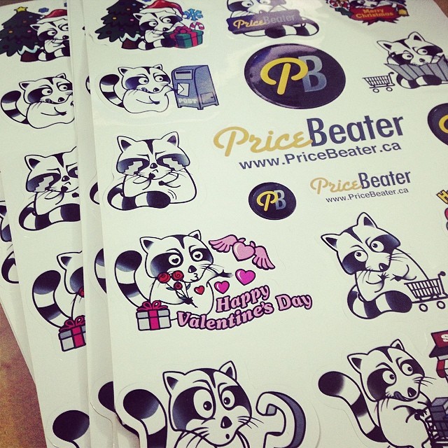 Cool stickers! cc @PriceBeaterCA