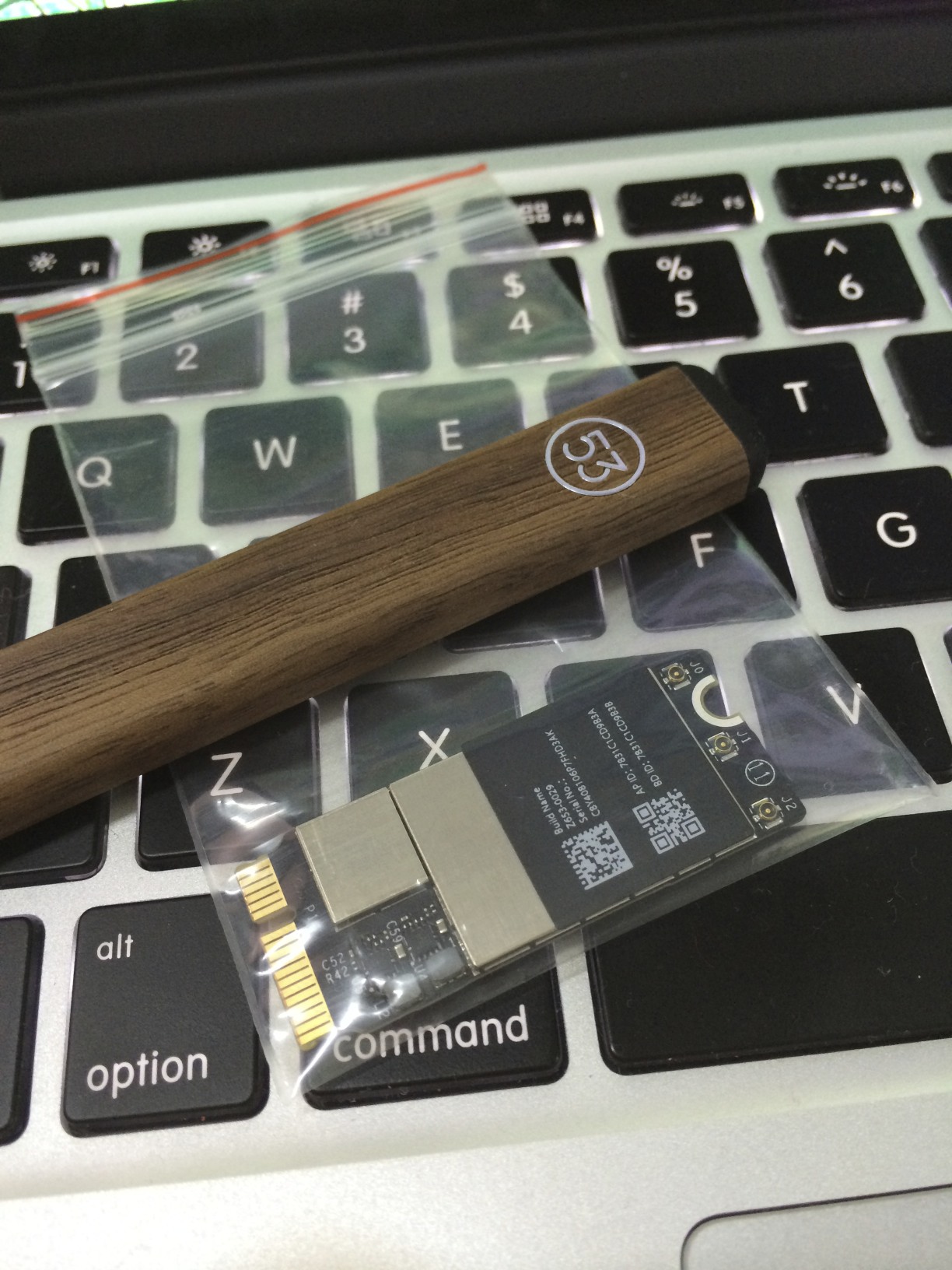 升级 MacBook Pro with Retina display late 2012 以支持 802.11ac 无线网络