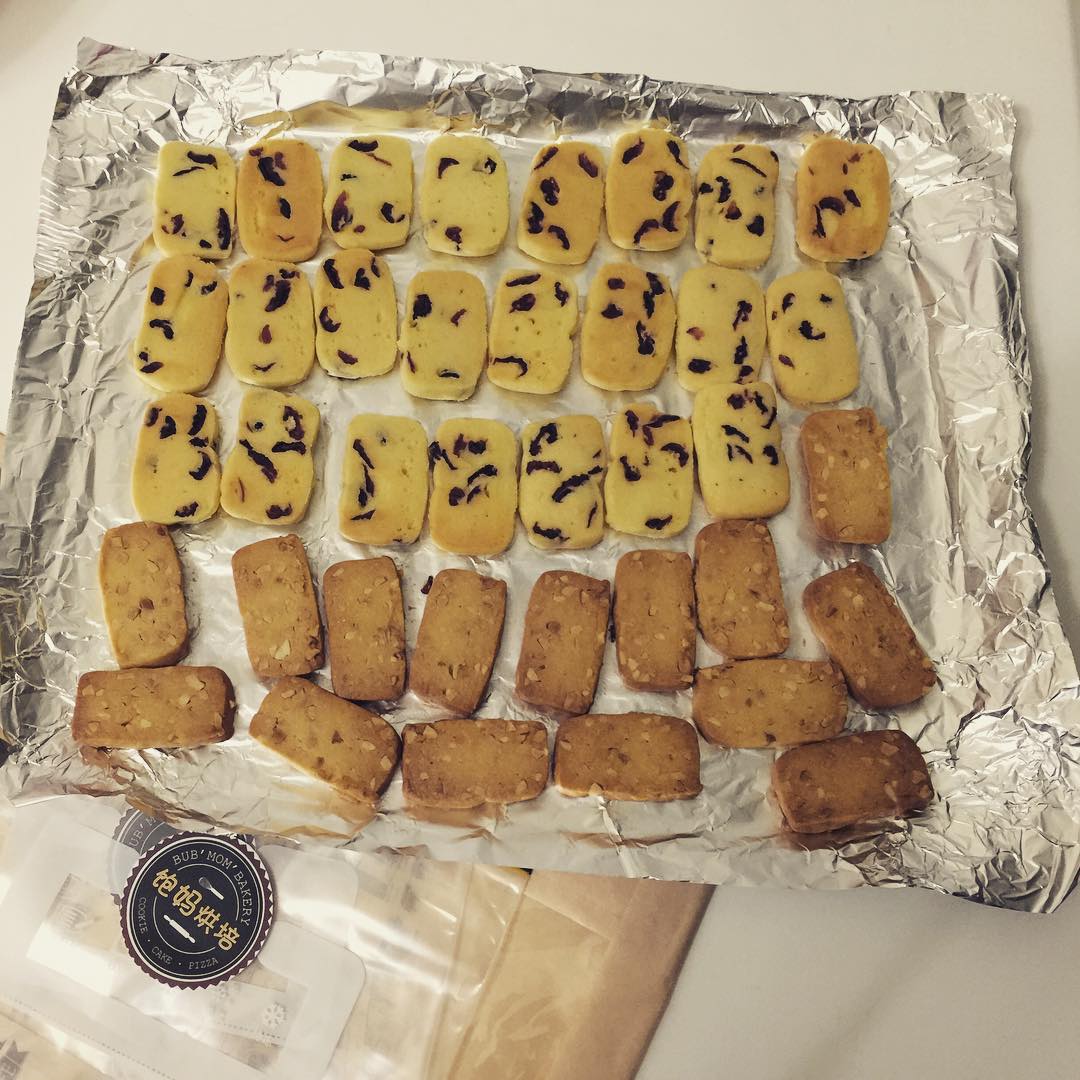 老婆喜欢上深夜烤🍪了。