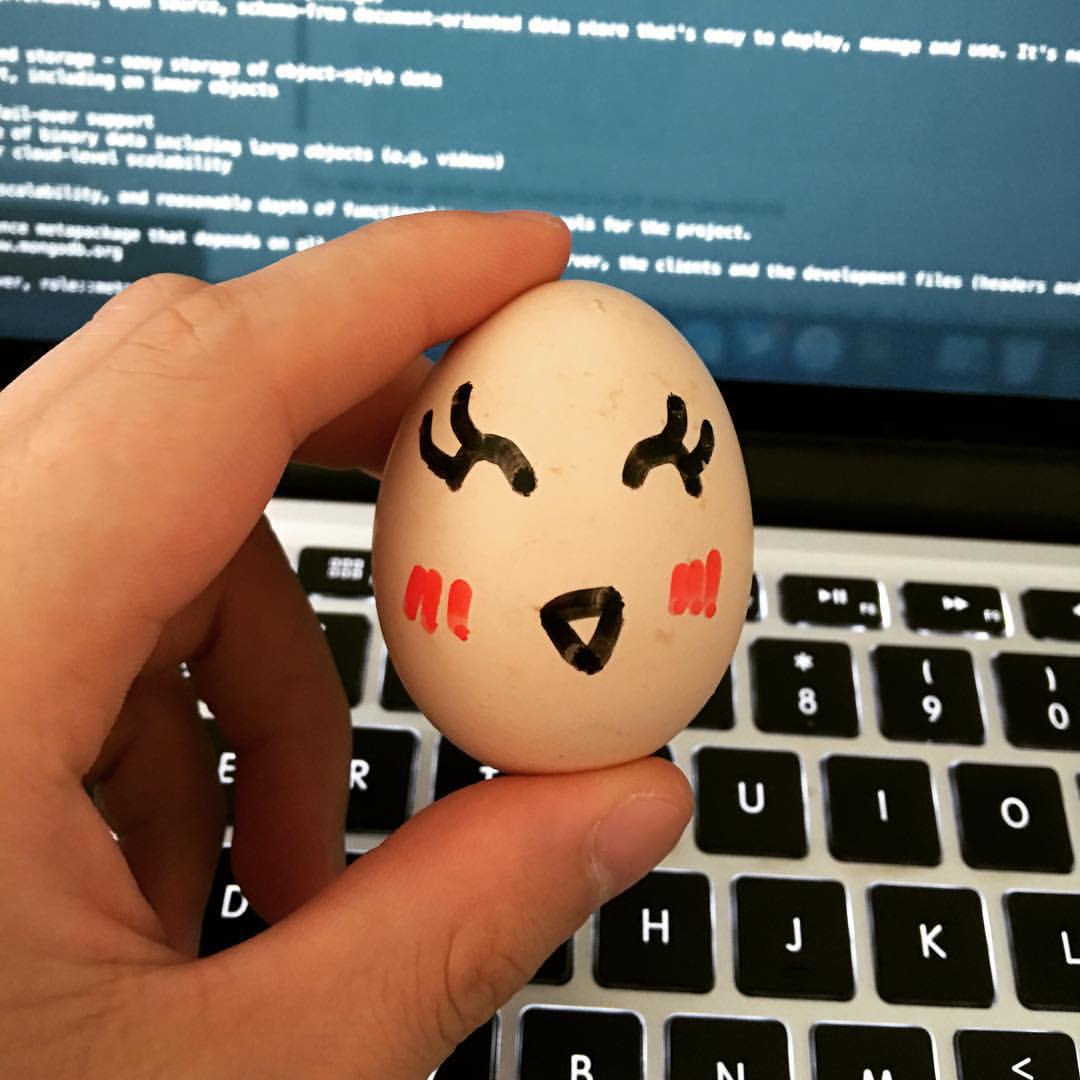 #eggFace (at 阳光棕榈园)